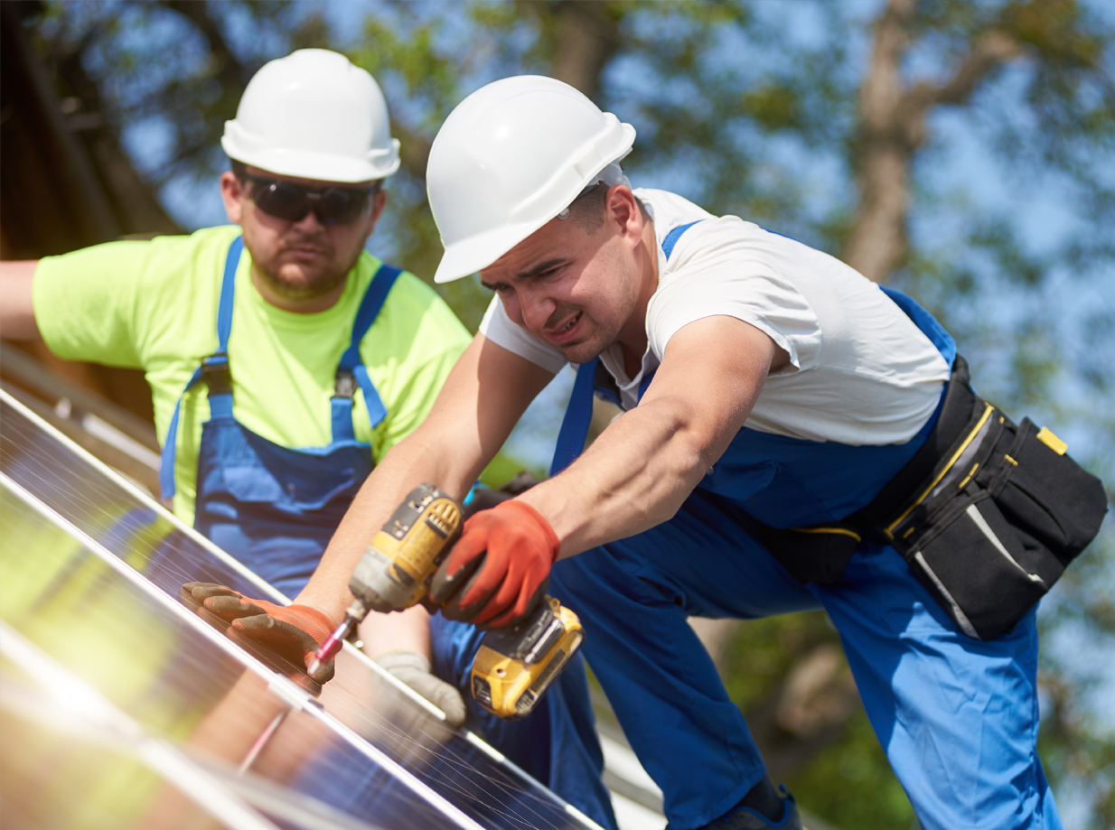 Installation professionnelle panneau solaire